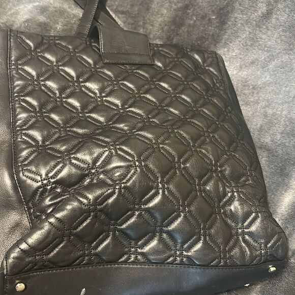 Kate Spade Astor Court Marlene Black Quilted Chain Handle Handbag Purse - Picture 5 of 16